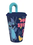 Stor Stitch 430 ml plastový kelímek s brčkem 1 ks