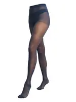 Next Jemné pančuchy  námornícka modrá / strieborná