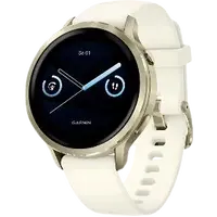 GARMIN Venu 4 se zlatým silikonovým řemínkem 41 mm