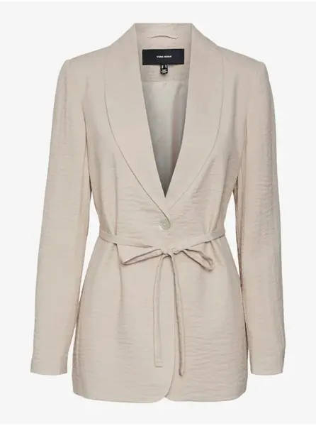 Béžové dámské sako Vero Moda Gimana - Dámské