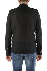 Čierna pánska košeľa Absolut Joy