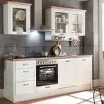 Kuchyňská linka Jasmin, bělená pinie/dub artisan