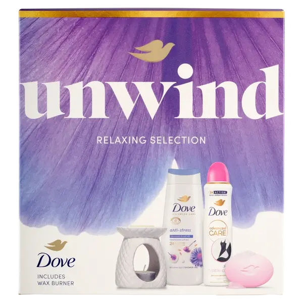 DOVE Unwind darčeková sada starostlivosti o telo