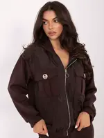 Dámsky hnedý komplet