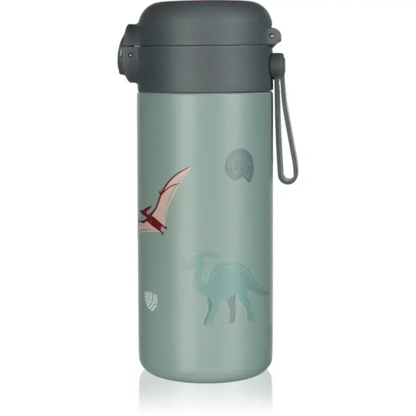 Zopa Thermo Bottle with Silicone Holder and Drinking Spout termoska s brčkem Dino 350 ml