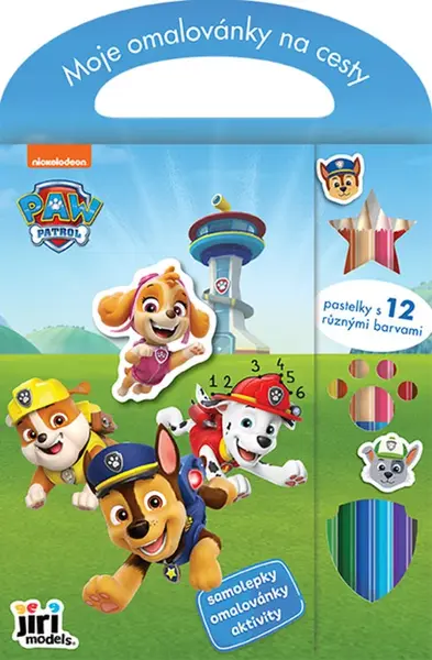 Moje omalovánky na cesty Tlapková patrola
