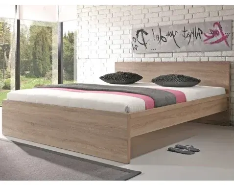 Postel Malmö 180x200 cm, dub sonoma