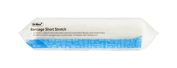 Dr. Max Bandage Short Stretch 14 cm x 5 m obinadlo s krátkým tahem 1 ks