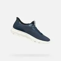 Dark blue women's sneakers Geox Spherica Plus - Women's