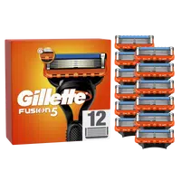 GILLETTE Fusion5 Náhradní holicí hlavice pro muže, 12 ks