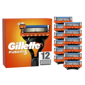 GILLETTE Fusion5 Náhradní holicí hlavice pro muže, 12 ks