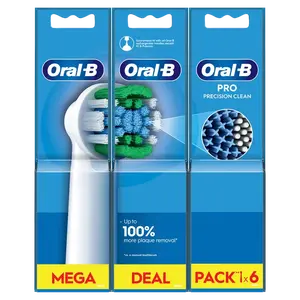 ORAL-B Pro Precision Clean Kartáčkové hlavy 6 ks