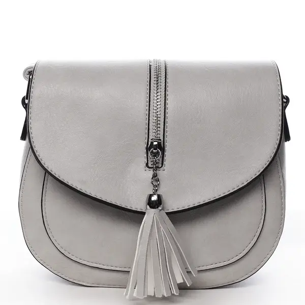 Dámská crossbody kabelka šedá - Romina & Co Bags Vaia