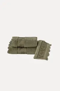 Malý ručník LORA 30 x 50 cm Khaki