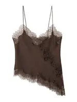 MANGO Top 'Tity'  čokoládová