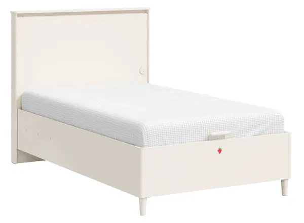 Posteľ 120x200cm s úložným priestorom a usb vendella - béžová