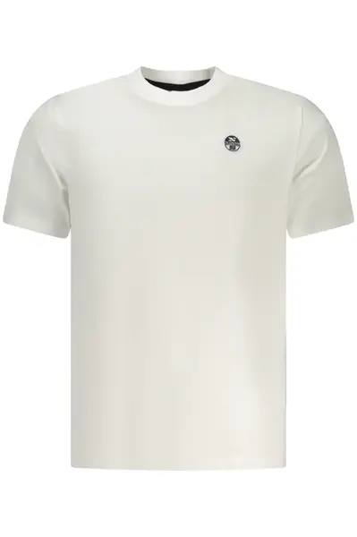 Bílé pánské triko s krátkým rukávem