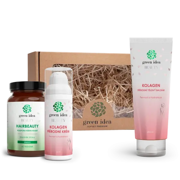 Darčekové balenie VLASY A KRÁSNA POKOŽKA – Green idea