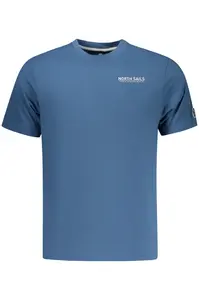 Modré pánské triko s krátkým rukávem