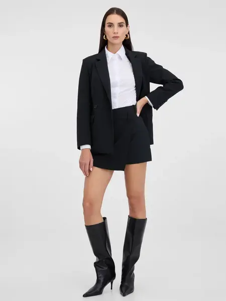 Černá dámská krátká sukně ORSAY