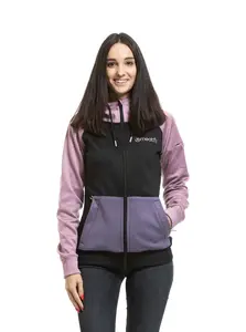 Meatfly dámská technická mikina Alisha Purple/Black | Černá | Velikost M