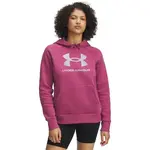 Under Armour RIVAL FLEECE SHIMMER Dámská mikina, červená, velikost S