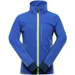ALPINE PRO UKEBO 2 Dětská softshellová bunda, modrá, velikost 140-146