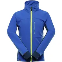 ALPINE PRO UKEBO 2 Dětská softshellová bunda, modrá, velikost 140-146