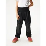 UNUO FLEXI Dětské softshellové kalhoty, černá, velikost 146-152