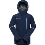 ALPINE PRO ZARRO 3 Dětská bunda s membránou, tmavě modrá, velikost 140-146