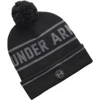 Under Armour DRIVE POM BEANIE Pánská čepice, černá, velikost