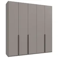 MID.YOU ŠATNÍ SKŘÍŇ S OTOČNÝMI DVEŘMI, šedá, Sahara, 225/236/58 cm
