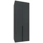 MID.YOU ŠATNÍ SKŘÍŇ S OTOČNÝMI DVEŘMI, barvy grafitu, 90/236/58 cm