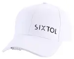 Kšiltovky s LED světlem 25 lm, nabíjeci USB, univerzální velikost - SIXTOL B-CAP Barva: bílá