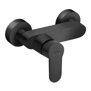 Sprchová batéria Novaservis Ferro Nostris bez sprchového setu 150 mm čierna BNS7BL