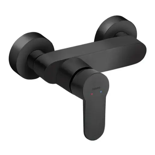 Sprchová batéria Novaservis Ferro Nostris bez sprchového setu 150 mm čierna BNS7BL