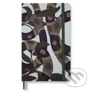 Moleskine - zápisník Snake leaves (stredný, linajkovaný, limitovaná edícia)