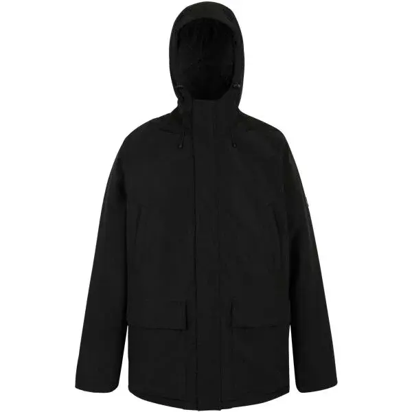REGATTA OUTDOORS SAVON Pánska bunda, čierna, veľkosť