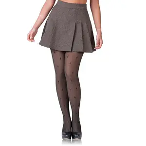 Bellinda 
WARM & TRANSPARENT 80 DEN WITH FLEECE - Dámske teplé pančuchové nohavice 80 DEN s flísom - print