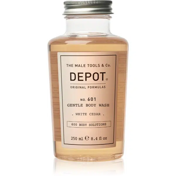 Depot 600 BODY SOLUTIONS NO. 601 GENTLE BODY WASH sprchový gél pre mužov White Cedar 250 ml