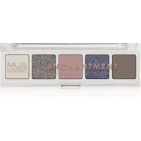 MUA Makeup Academy Eyeshadow Collection 5 Shade Palette paletka očných tieňov odtieň Enchantment 3.8 g