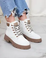 Resti White women's insulated trapper boots Radoras