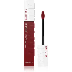 MAYBELLINE NEW YORK SuperStay Matte Ink matný tekutý rúž pre dlhotrvajúci efekt odtieň 50 Voyager 5 ml