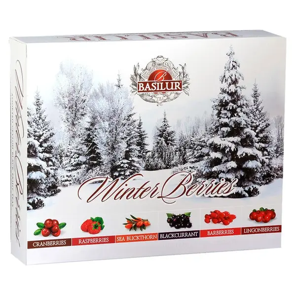 Čaje Winter Berries Assorted darčeková kolekcia 60 sáčkov