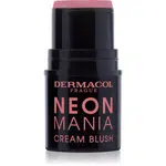 Dermacol Neon Mania krémová lícenka odtieň 3 Nude 5.2 g
