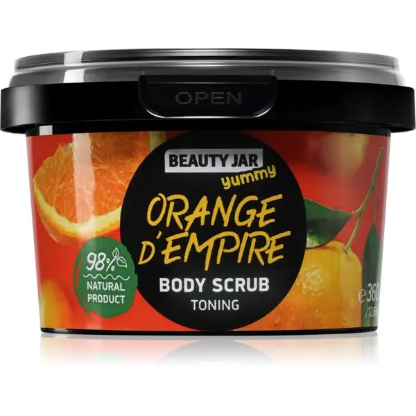 Beauty Jar Yummy Orange d'Empire jemný peeling s osviežujúcim účinkom 360 g