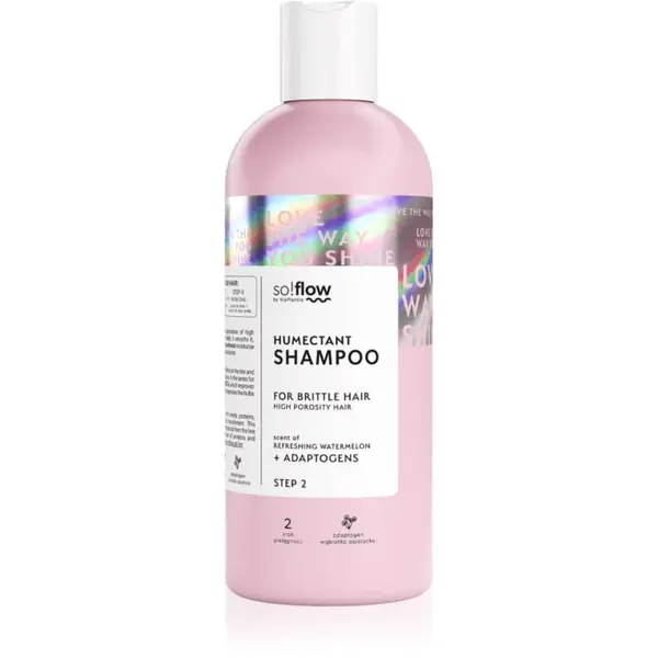 so!flow High Porosity Hair Humectant Shampoo šampón pre lámavé a namáhané vlasy 400 ml
