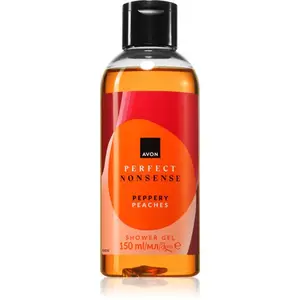 Avon Perfect Nonsense Peppery Peaches parfumovaný sprchovací gél pre ženy 150 ml