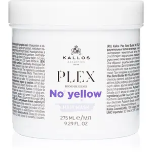 Kallos Plex No Yellow maska na vlasy neutralizujúci žlté tóny 275 ml