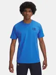 Men's T-shirt Under Armour UA TRIPLE STACK LC LOGO SS-BLU - Men's